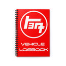 TEQ Toyota Vehicle Logbook Spiral Notebook - Ruled Line