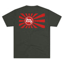 4 Wheel Drive 2 Side FJ40 Toyota Land Cruiser Unisex Tri Blend Tee - Reefmonkey