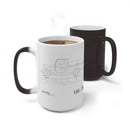 Toyota Land Cruiser FJ45 Color Changing Mug by Reefmonkey