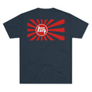 4 Wheel Drive 2 Side FJ40 Toyota Land Cruiser Unisex Tri Blend Tee - Reefmonkey