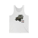 40 Channel FJ40 Land Cruiser Mens Tank Top - USA Reefmonkey