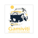 Gamiviti 80 Series Land Cruiser Vinyl Square Sticker - Reefmonkey