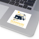 Gamiviti 80 Series Land Cruiser Vinyl Square Sticker - Reefmonkey