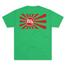 4 Wheel Drive 2 Side FJ40 Toyota Land Cruiser Unisex Tri Blend Tee - Reefmonkey