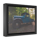 Toyota Land Cruiser FJ45 Artwork Framed Canvas by Alex Cortani