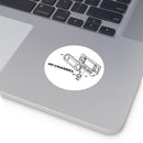 40 Channel Round Vinyl Sticker - USA Reefmonkey