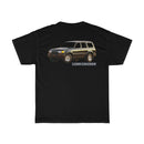 Land Cruiser FJ80/FZJ80 on the back TEQ on the front T shirt by Reefmonkey