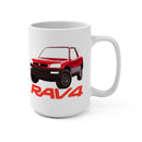 Toyota RAV4 Coffee Mug 15oz by Reefmonkey