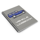 OTRAMM Vehicle Logbook Spiral Notebook - Ruled Line Log Book