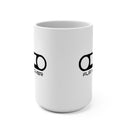 Flip Me Over Mug, Land Cruiser Coffee Cup, FJ40 Coffee Cup, Upside Down Bezel Coffee Mug, Reefmonkey