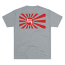 4 Wheel Drive 2 Side FJ40 Toyota Land Cruiser Unisex Tri Blend Tee - Reefmonkey