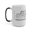 Toyota Land Cruiser FJ40 Color Changing Mug Coffee Cup Color Change Mug By Reefmonkey