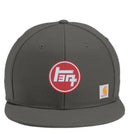 3 Stripe Toyota Carhartt Flat Brim Snap Back Hat - Reefmonkey