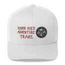 River Rock Adventure Travel Trucker Cap