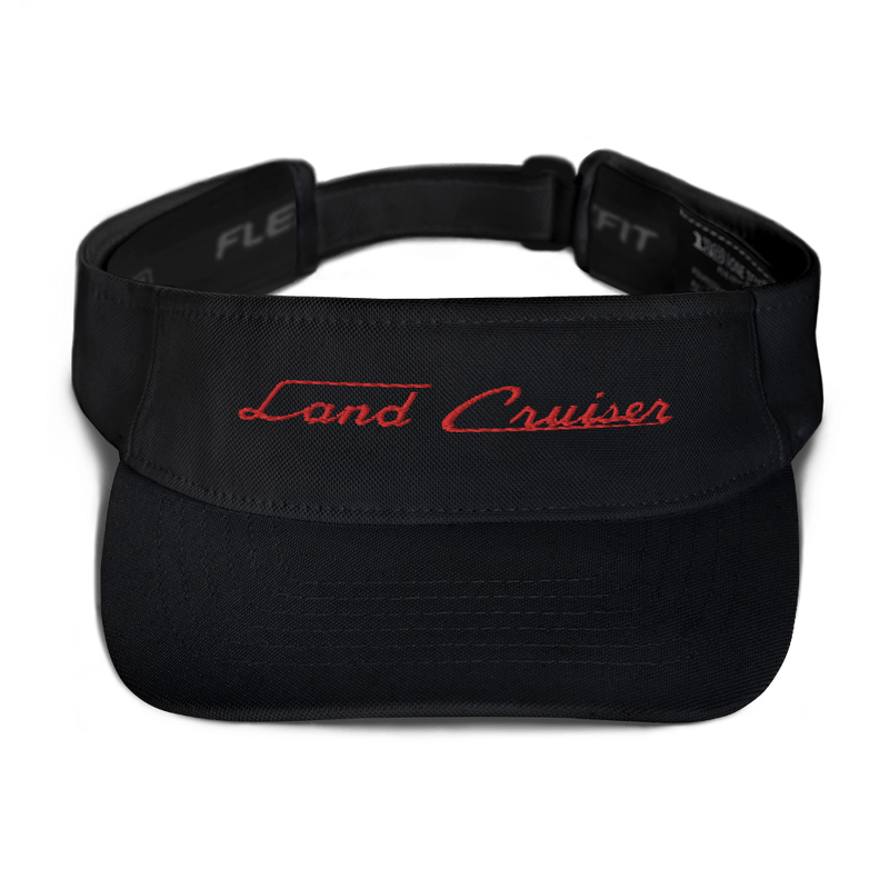 Toyota Land Cruiser Embroidered Visor Hat Land Cruiser Script Style Hat
