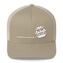 Angry Monkey Puffy Embroidery Trucker Hat by Reefmonkey