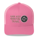 River Rock Adventure Travel Trucker Cap