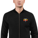 Ivan T Toyota Fleece Jacket Embroidered Toyota Bomber Jacket