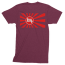 American Apparel Track Shirt - 4WD and TEQ Rising Sun by Reefmonkey