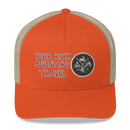 River Rock Adventure Travel Trucker Cap