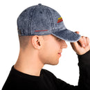 Ivan T Toyota Hat Premium Vintage Cotton Twill Cap Embroidered Toyota Hat