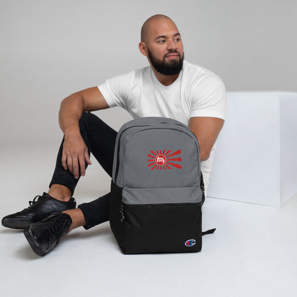 TEQ Rising Sun Embroidered Champion Backpack