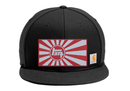 3 Stripe Toyota Carhartt Flat Brim Snap Back Hat - Reefmonkey