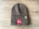 TEQ 3 Stripe Toyota Carhartt Embroidered Beanie Toboggan Hat - Reefmonkey