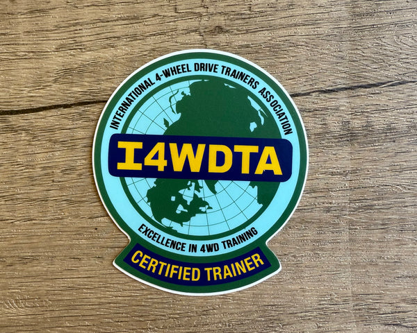 I4WDTA Decal Sticker (CERTIFIED TRAINERS ONLY)