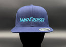 Toyota Land Cruiser Flat Brim Structured Snap Back Baseball Hat Cap - Reefmonkey