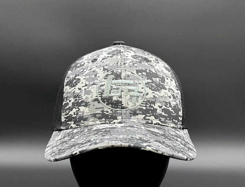 Toyota 3 Stripe TEQ Digital Camo Embroidered Structured Trucker Hat - Reefmonkey