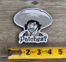 Patches? Badges? 100% Embroidered Velcro backed Patch