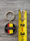 Toyota Old School 3 Stripe Solid Metal Key Chain