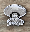 Patches? Badges? 100% Embroidered Velcro backed Patch