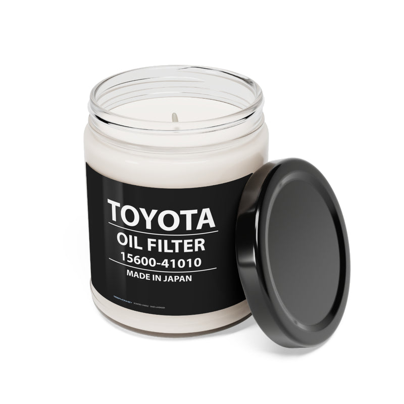 TOYOTA Oil Filter Scented Candle Gift for Toyota Fans Toyota Gift
