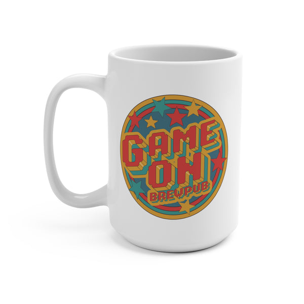 Game On Brewpub Ceramic Coffee Cup Mug 15oz - Reefmonkey