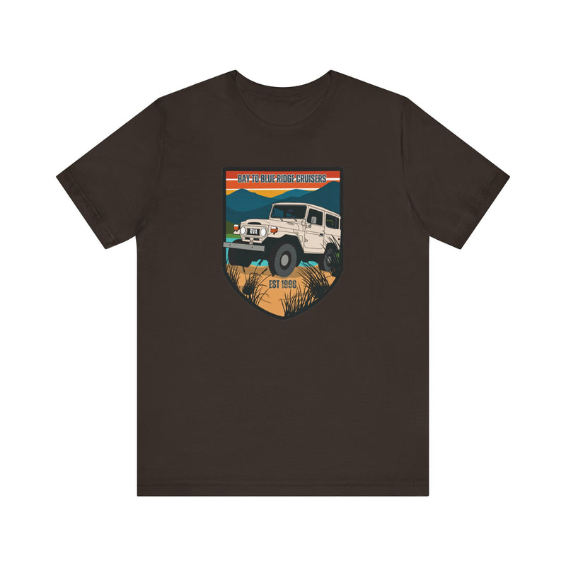 Bay to Blue Ridge Cruisers Unisex 1 Sided Tee