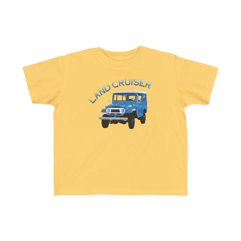 FJ40 Land Cruiser Toddler Tee Kids T Shirt - Reefmonkey Artist Ren Hart