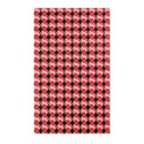 TEQ Red White Black Area Rug Carpet - Reefmonkey