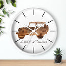 Land Cruiser FJ40 Wood Grain Wall Clock - Reefmonkey