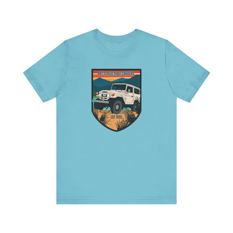 Bay to Blue Ridge Cruisers Unisex 1 Sided Tee