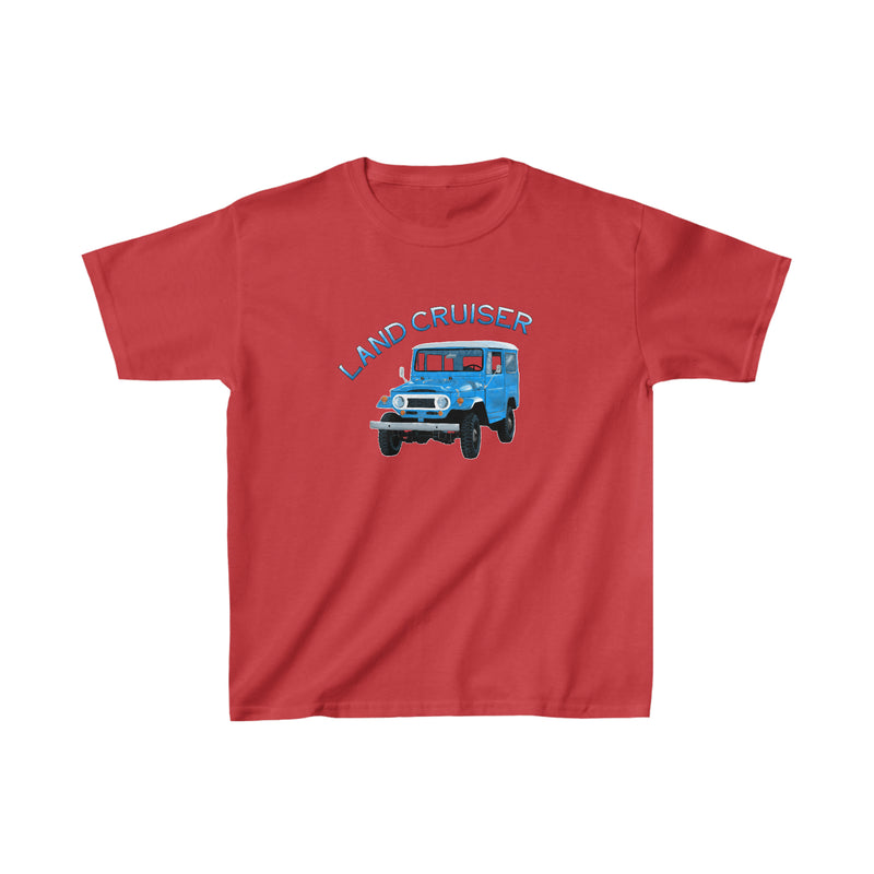 FJ40 Land Cruiser Toyota Kids Boys Girls T Shirt - Reefmonkey Artist Ren Hart