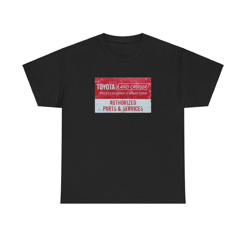 Yukon Signs Toyota Vintage Sign Unisex Cotton Tee - Reefmonkey