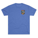 Bay to Blue Ridge Cruiser Club 2 Sided Tri blend Unisex Tee