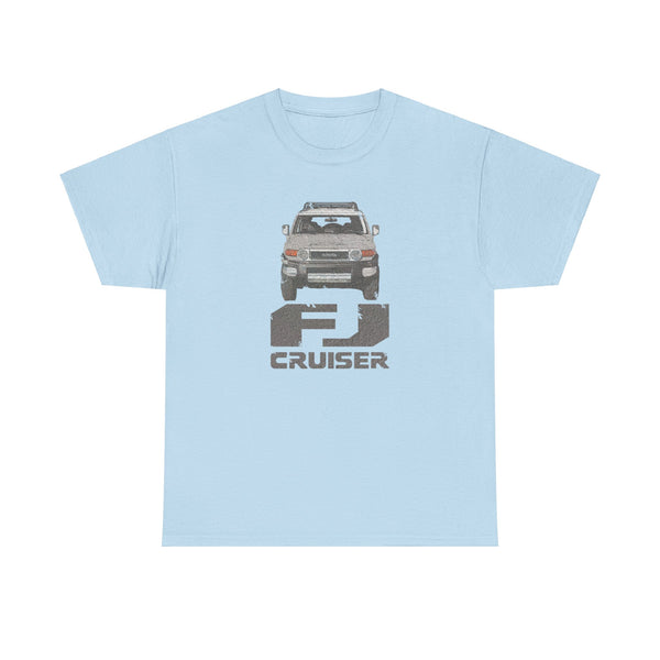 FJ Cruiser Distressed Titanium Metallic Short Sleeve Unisex T shirt - Reefmonkey