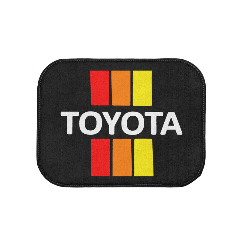 Toyota 3 Stripe Floor Rear Floor Mats Truck Floor Mats