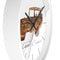 Land Cruiser FJ40 Wood Grain Wall Clock - Reefmonkey