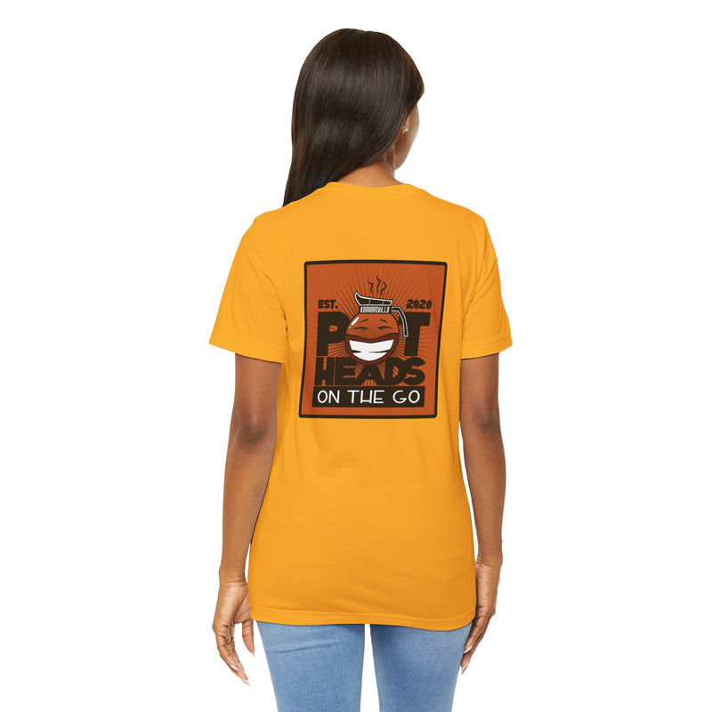 Pot Heads On The Go - Unisex 2 Side Classic Fit Tee - Reefmonkey