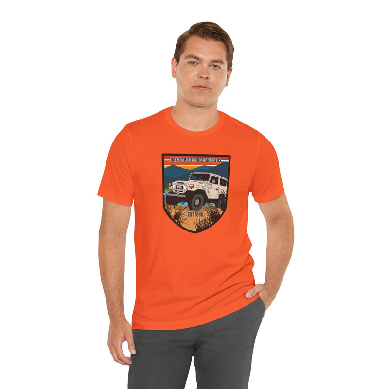 Bay to Blue Ridge Cruisers Unisex 1 Sided Tee