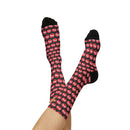TEQ Toyota Red Logo Mens Dress Polyester Socks - Reefmonkey